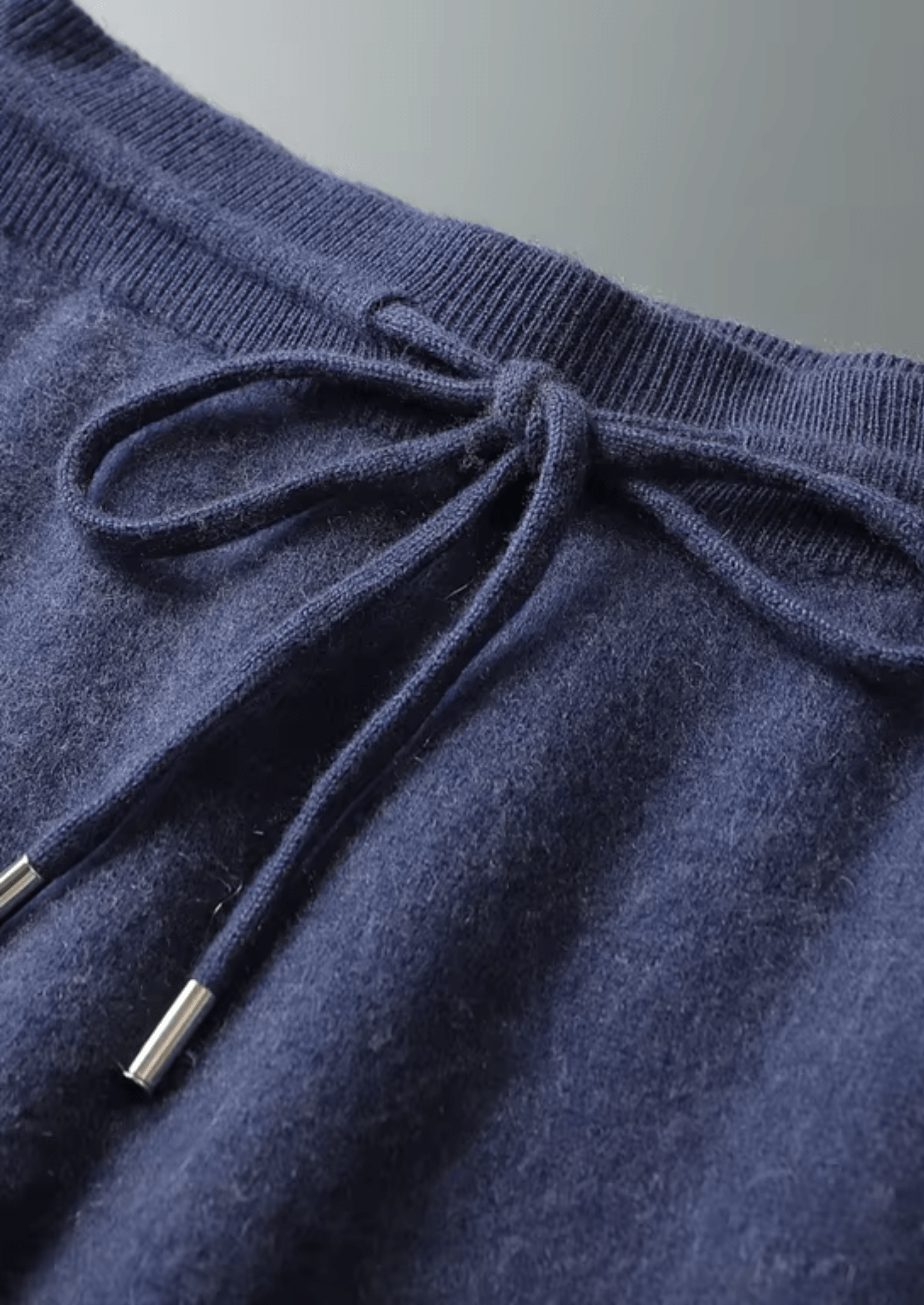 CASHMERE COMFORT SET – ZIP HOODIE & KNIT PANTS - LORMIER - 