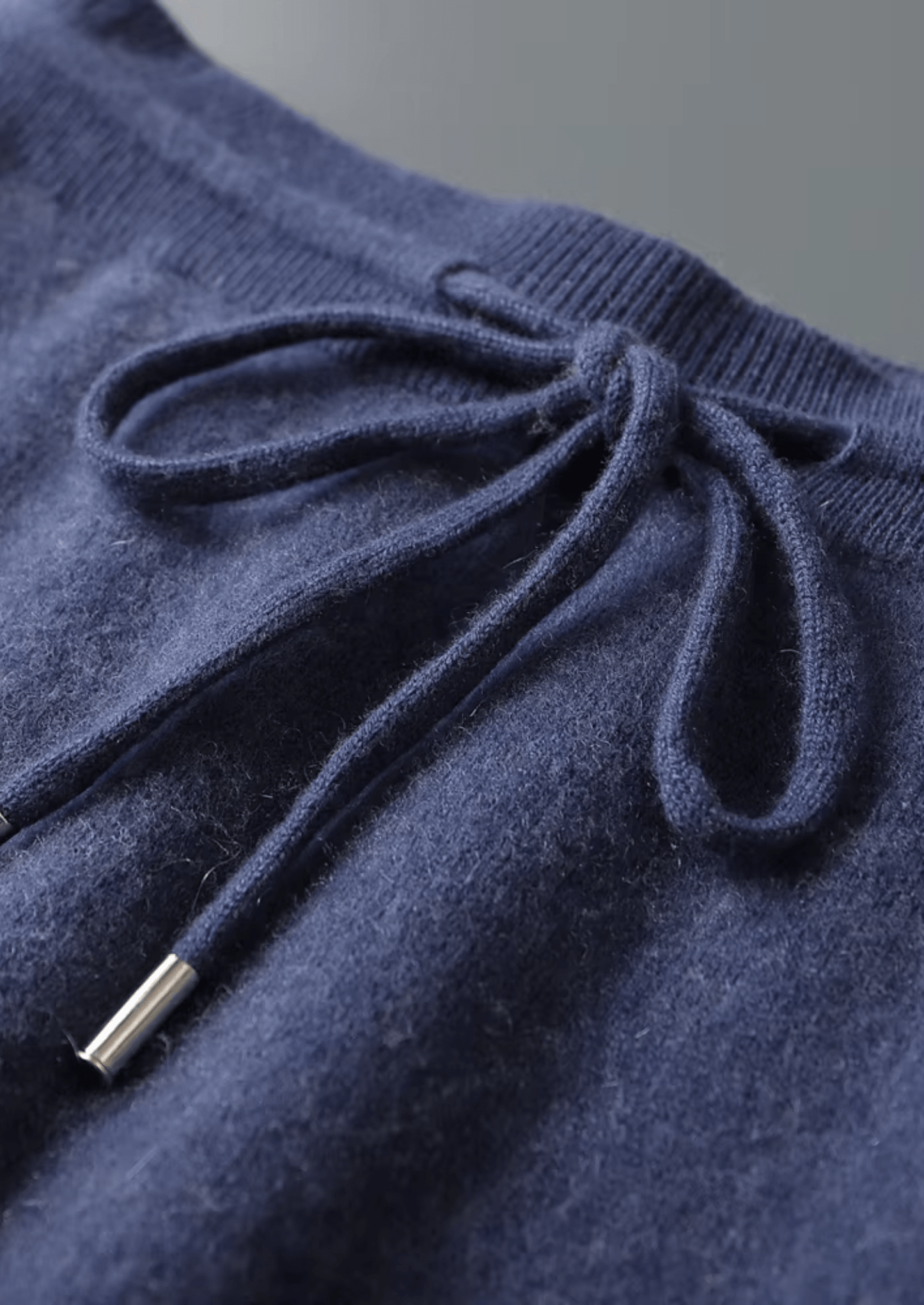 CASHMERE COMFORT SET – ZIP HOODIE & KNIT PANTS - LORMIER - 