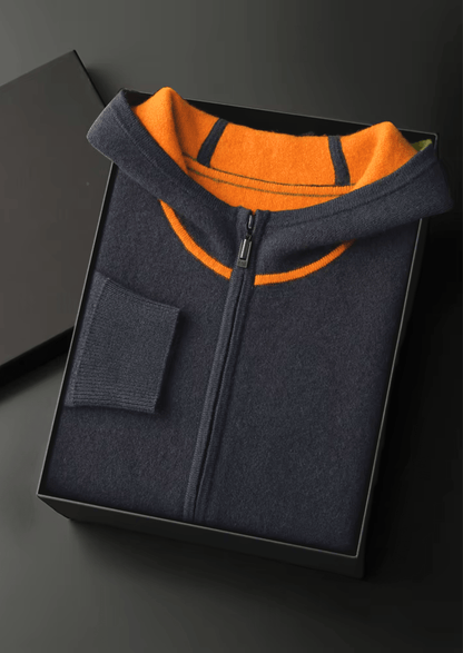 CASHMERE COMFORT SET – ZIP HOODIE & KNIT PANTS - LORMIER - 