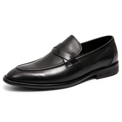 CASUAL LEATHER LOAFERS - LORMIER - 