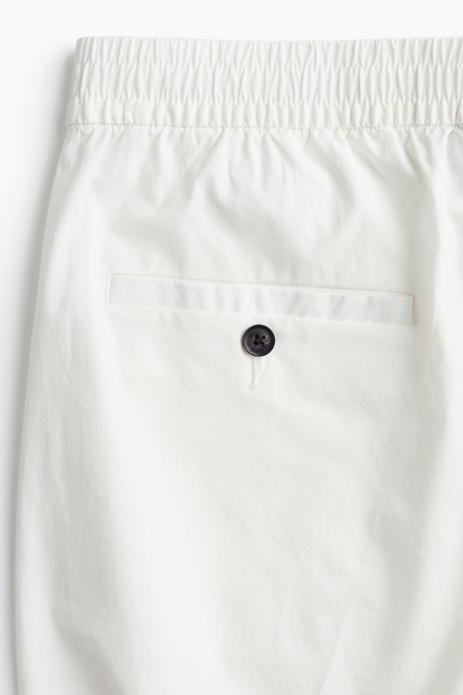 CASUAL REGULAR STRAIGHT COTTON PANTS - LORMIER - 