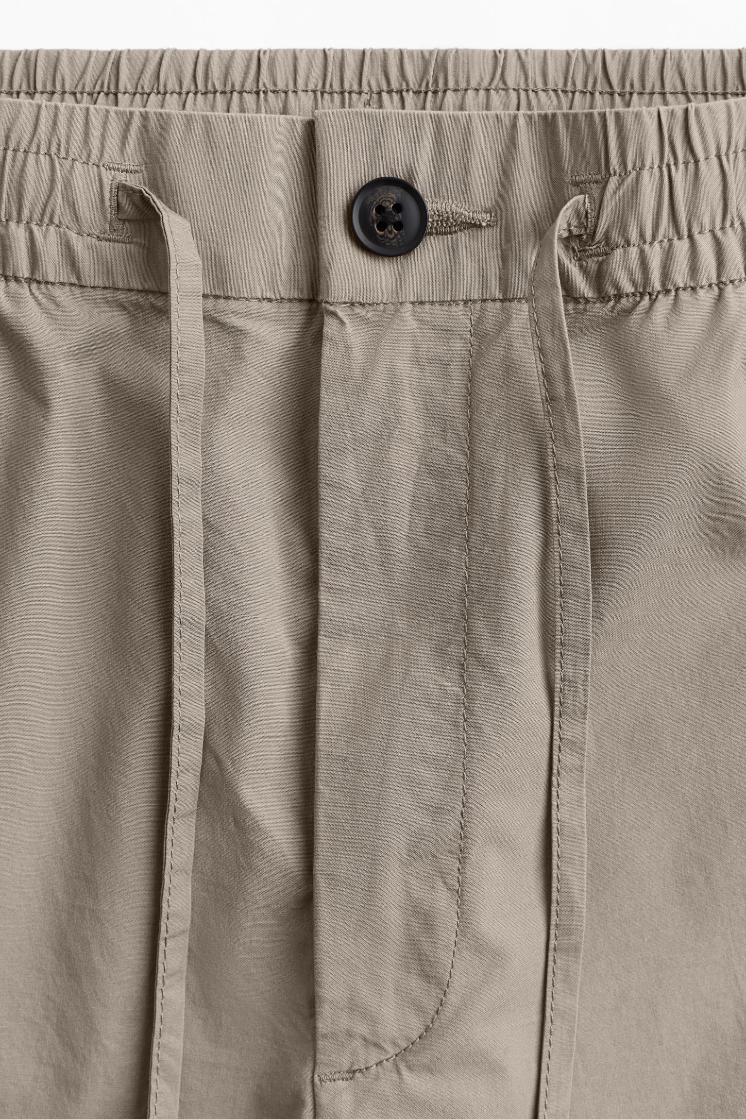 CASUAL REGULAR STRAIGHT COTTON PANTS - LORMIER - 