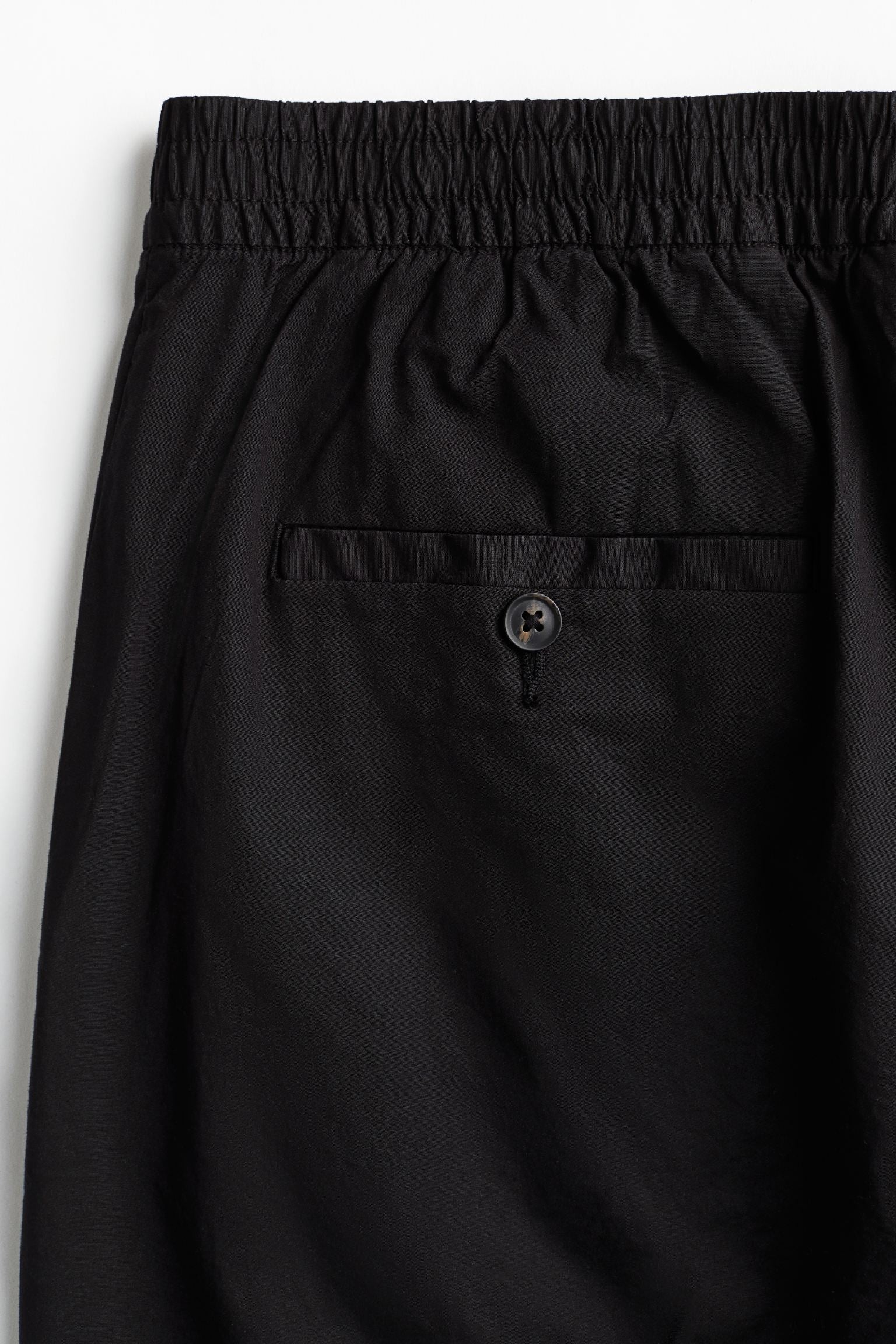CASUAL REGULAR STRAIGHT COTTON PANTS - LORMIER - 