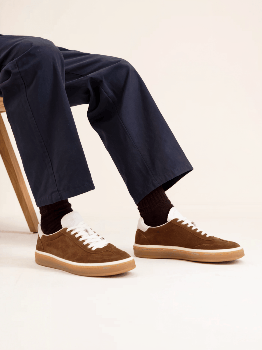 CASUAL SUEDE SNEAKER - LORMIER - 