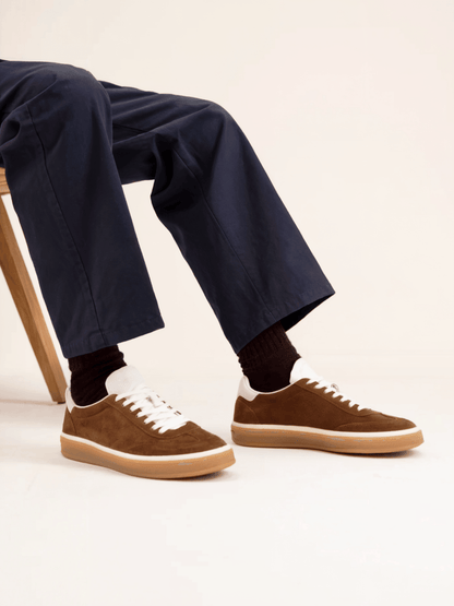 CASUAL SUEDE SNEAKER - LORMIER - 