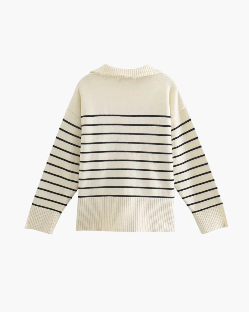 CHIC KNIT SWEATER - LORMIER - 