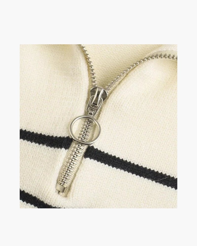 CHIC KNIT SWEATER - LORMIER - 