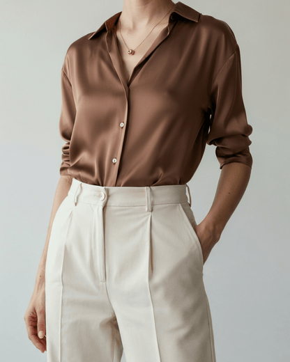CLASSIC CHIC SHIRT - LORMIER - 