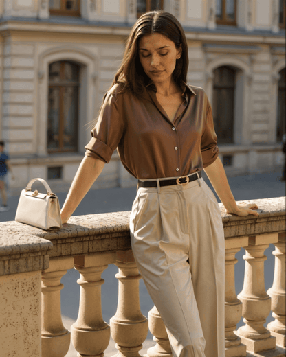 CLASSIC CHIC SHIRT - LORMIER - 