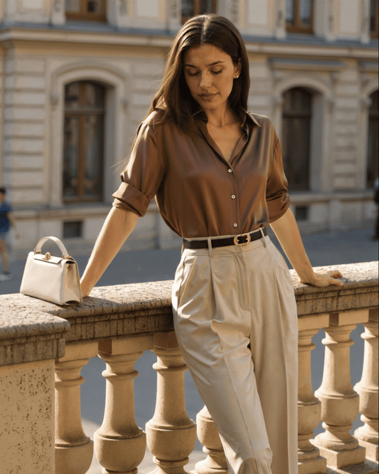 CLASSIC CHIC SHIRT - LORMIER - 