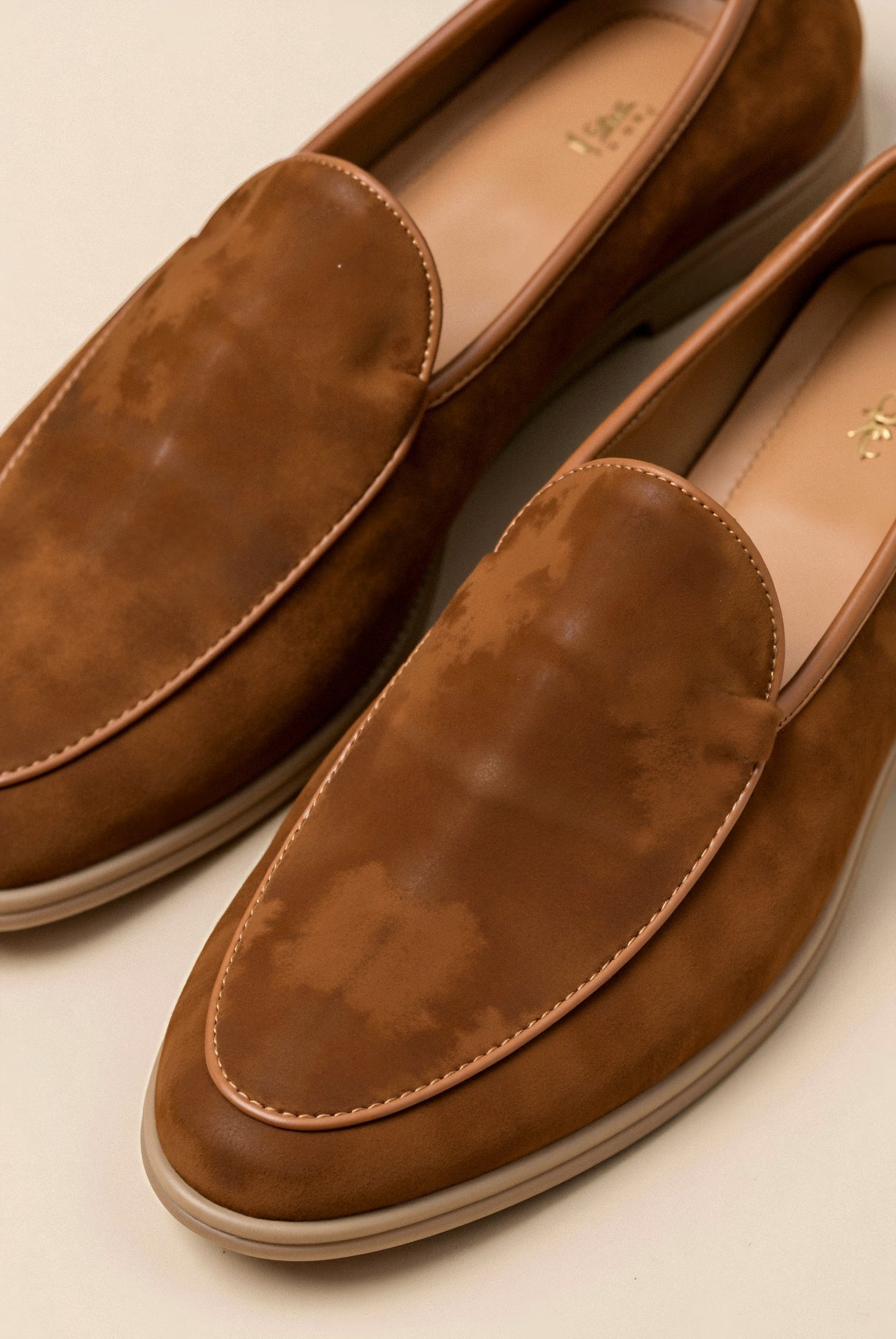 CLASSIC ELEGANT SUEDE LEATHER LOAFERS - LORMIER - 