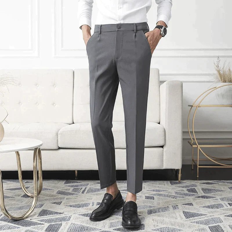 CLASSIC STRETCH TAILORED PANTS - LORMIER - 