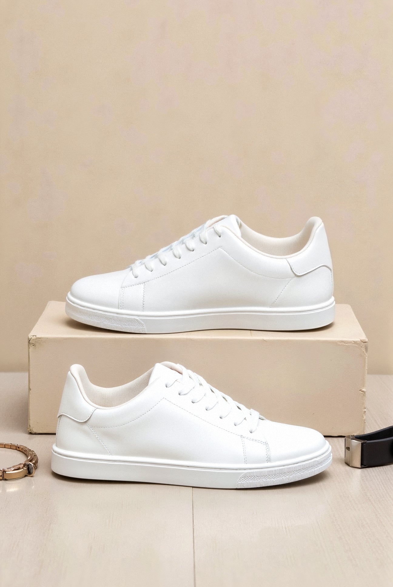CLASSIC WHITE SNEAKER - LORMIER - 