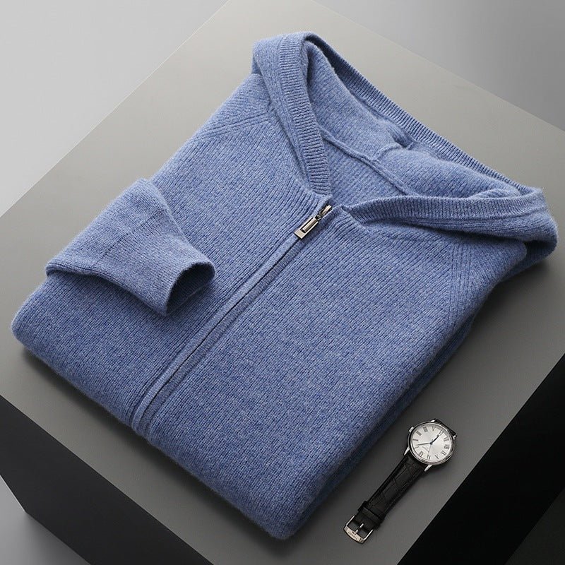 CLOUD - MERINO ZIP UP - LORMIER - 