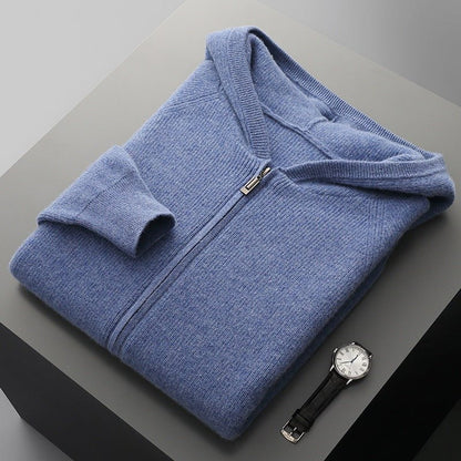 CLOUD - MERINO ZIP UP - LORMIER - 