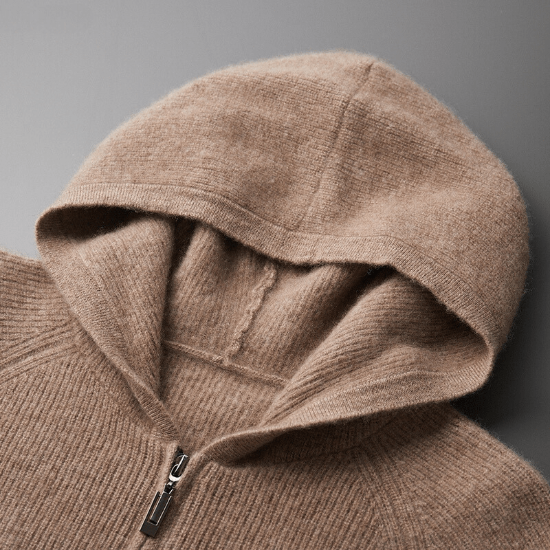 CLOUD - MERINO ZIP UP - LORMIER - 