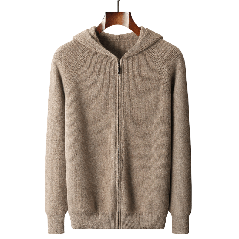 CLOUD - MERINO ZIP UP - LORMIER - 