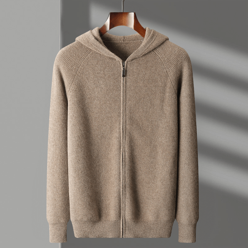 CLOUD - MERINO ZIP UP - LORMIER - 