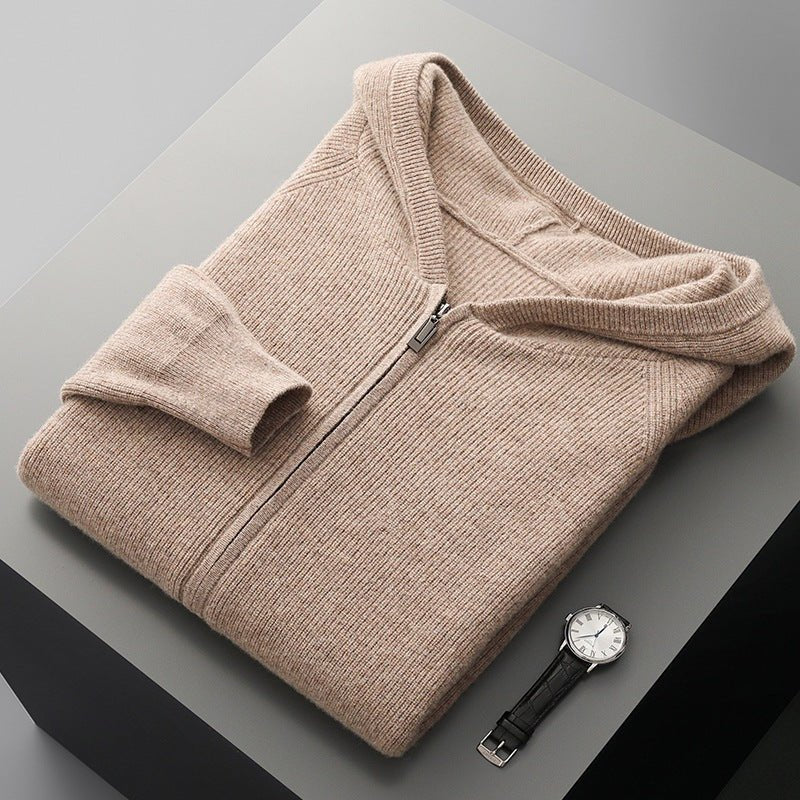 CLOUD - MERINO ZIP UP - LORMIER - 