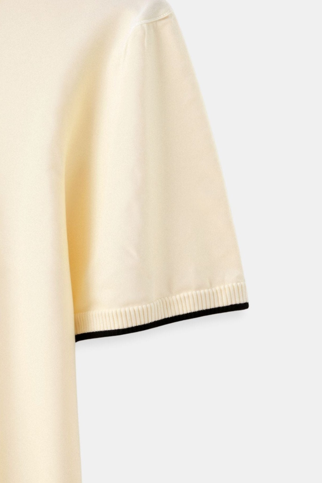 CONTRAST SLIM FITTED POLO - LORMIER - 