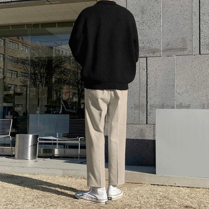 COTTON QUARTER - ZIP SWEATER - LORMIER - 