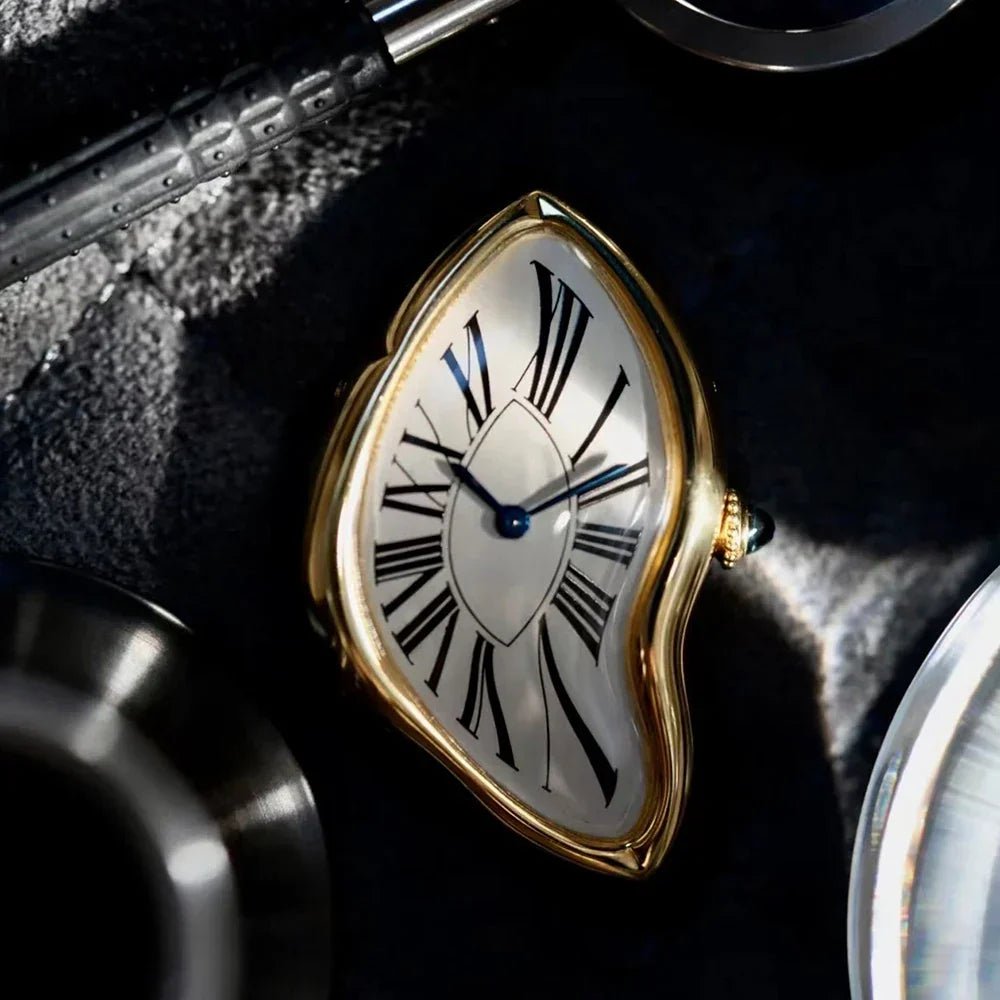 CRASH SWISS LEATHER WATCH - LORMIER - 