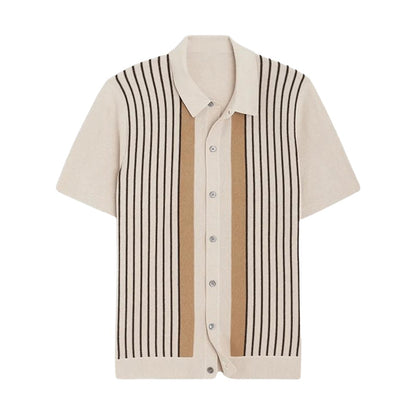 CUBA - POLO NECK CARDIGAN - LORMIER - 