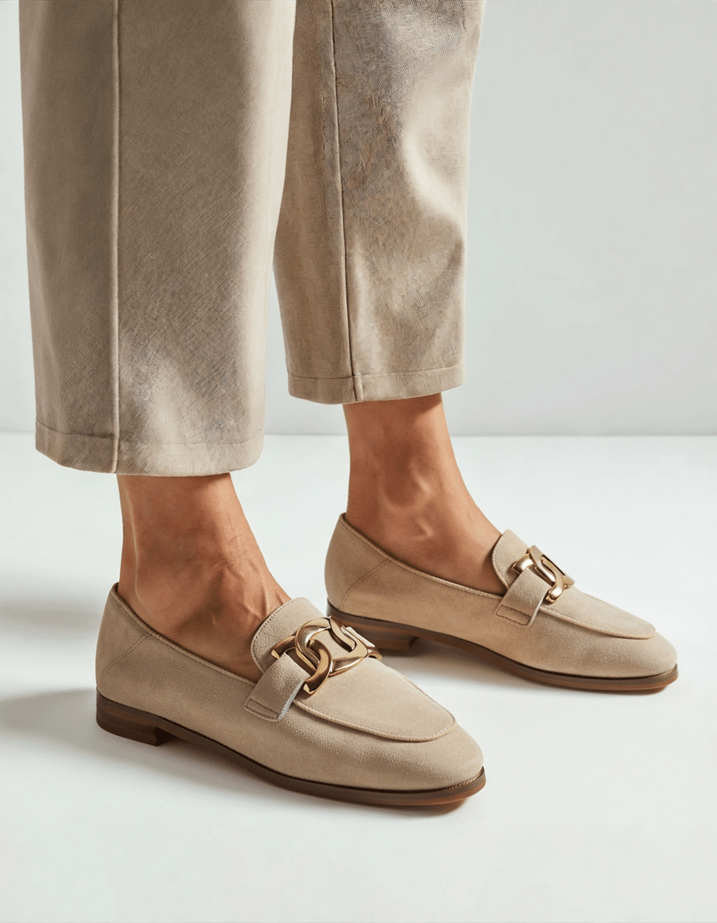 DUCHESS LOAFERS SUEDE - LORMIER - 