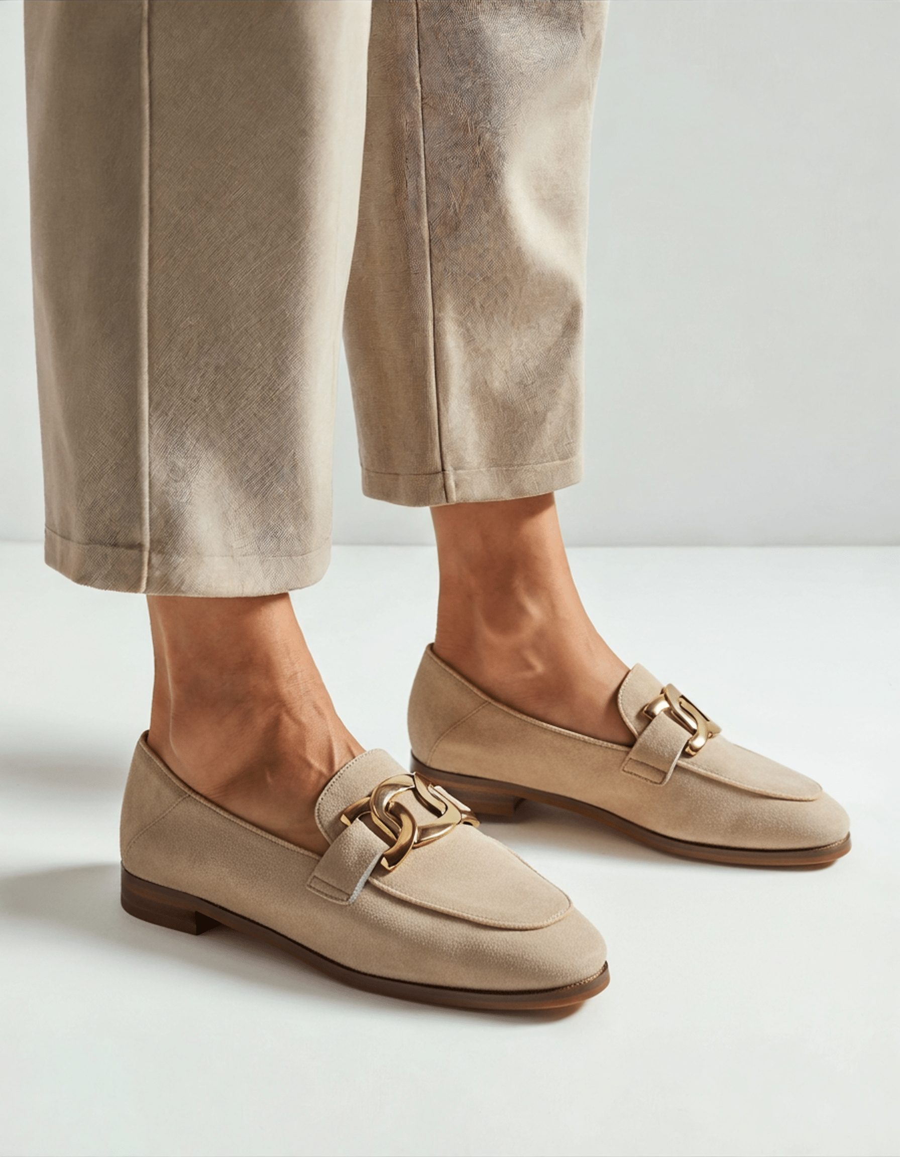 DUCHESS LOAFERS SUEDE - LORMIER - 