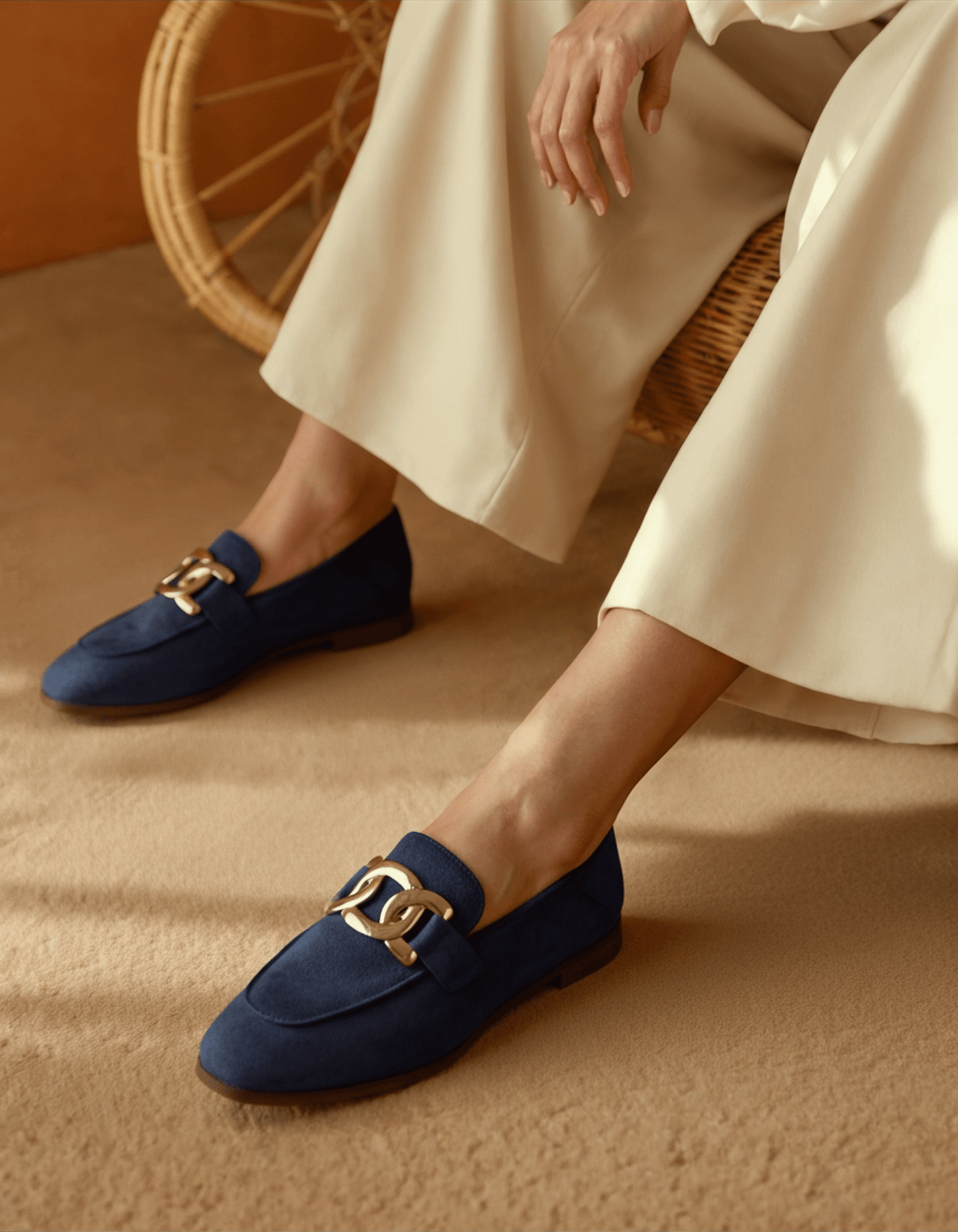 DUCHESS LOAFERS SUEDE - LORMIER - 