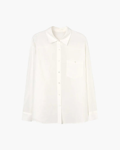 ESTATE LADY LINEN SHIRT - LORMIER - 