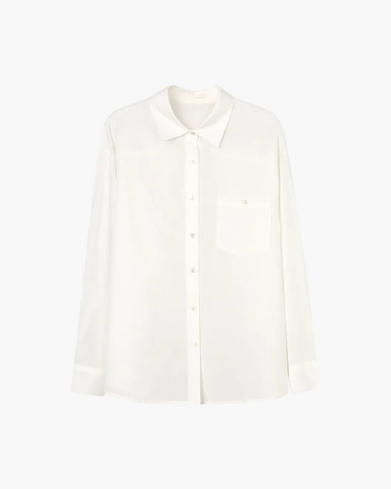 ESTATE LADY LINEN SHIRT - LORMIER - 