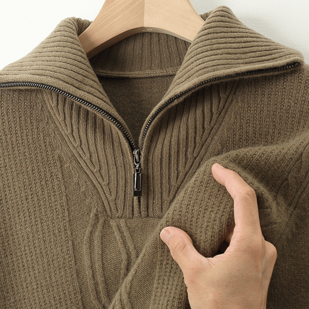 HIGHLAND - MERINO WOOL JACKET - LORMIER - 