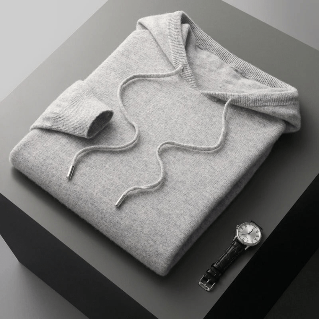 HORIZON - MERINO WOOL HOODIE - LORMIER - 