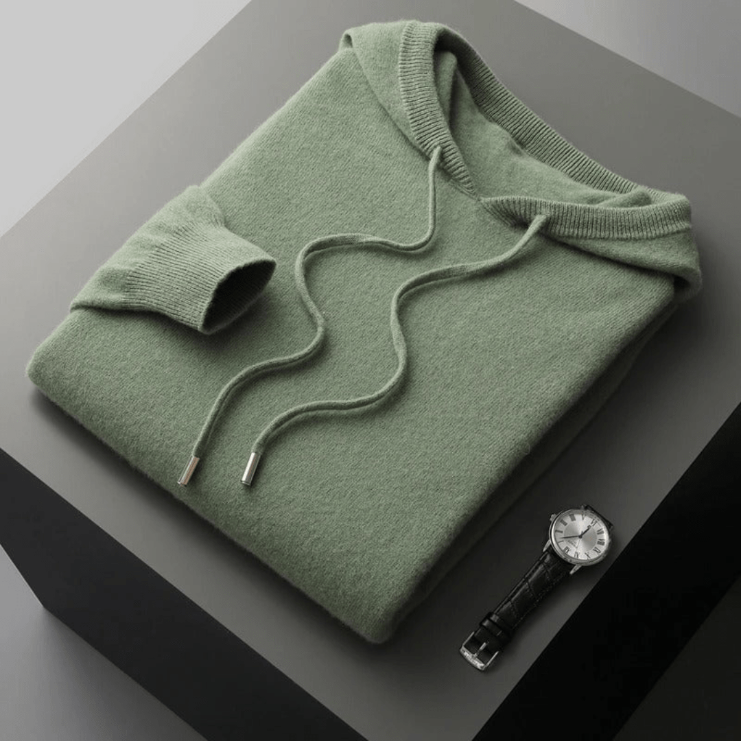 HORIZON - MERINO WOOL HOODIE - LORMIER - 