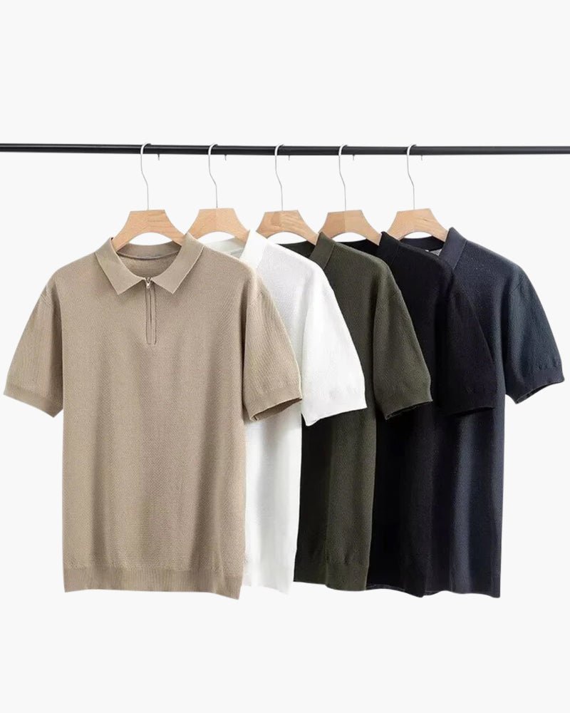 IBIZA - ZIP UP POLO - LORMIER - 