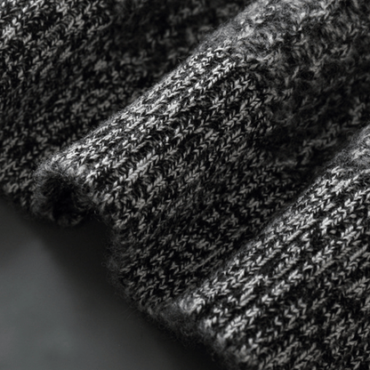 INDIGO RIDGE - MERINO WOOL ZIP - LORMIER - 