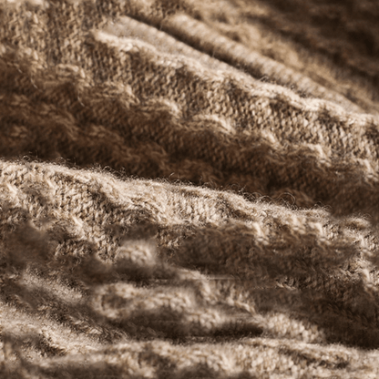 INDIGO RIDGE - MERINO WOOL ZIP - LORMIER - 