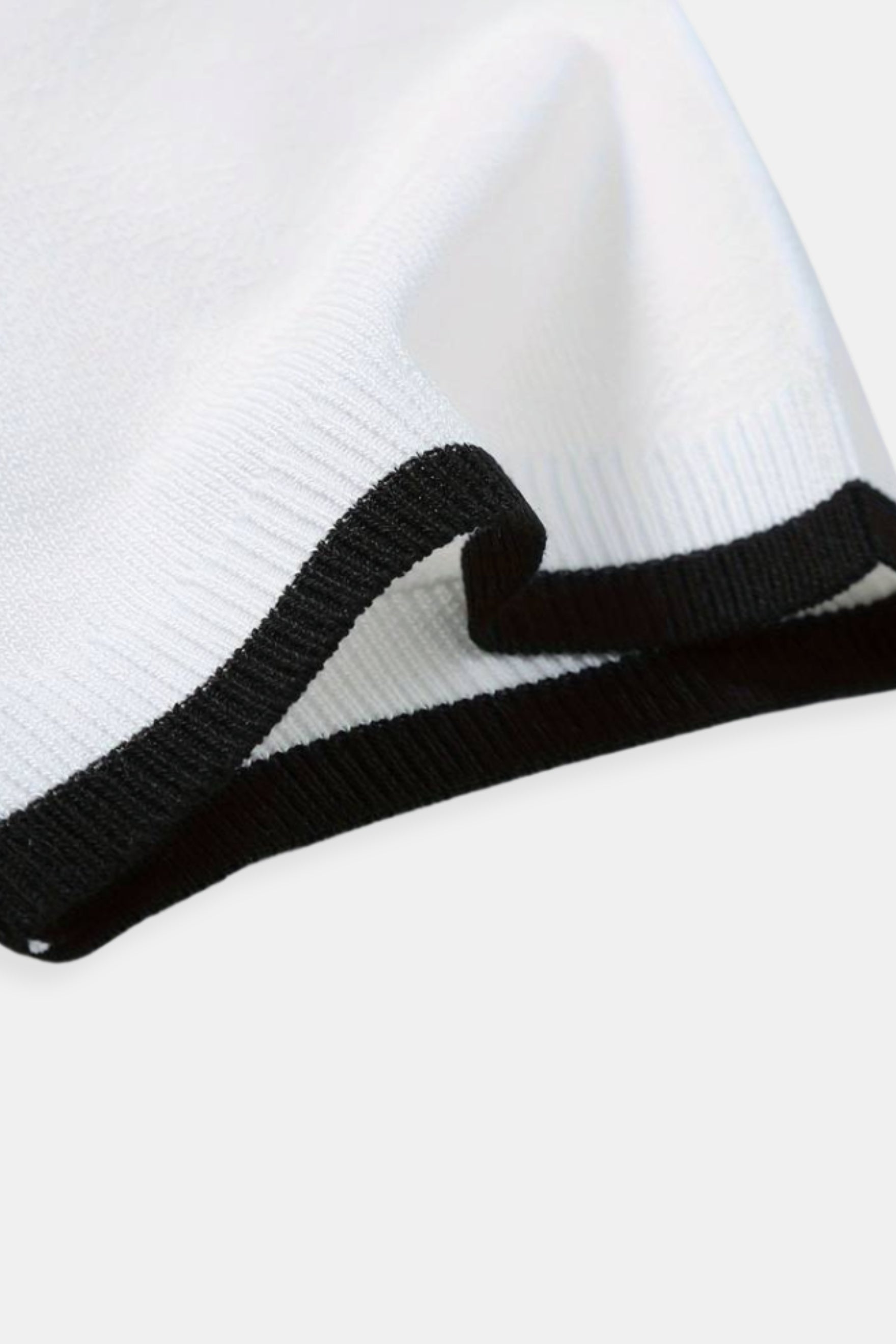 KNITTED QUARTER ZIP GOLF POLO - LORMIER - 