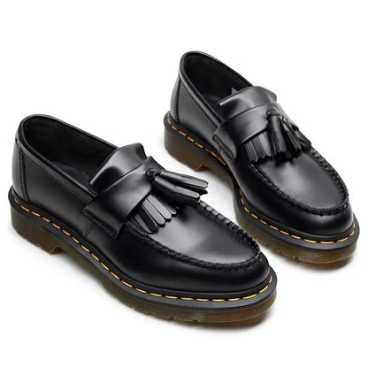LEATHER LOAFERS - LORMIER - 