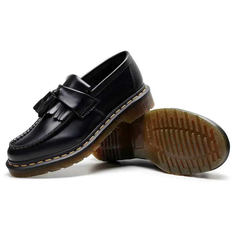LEATHER LOAFERS - LORMIER - 