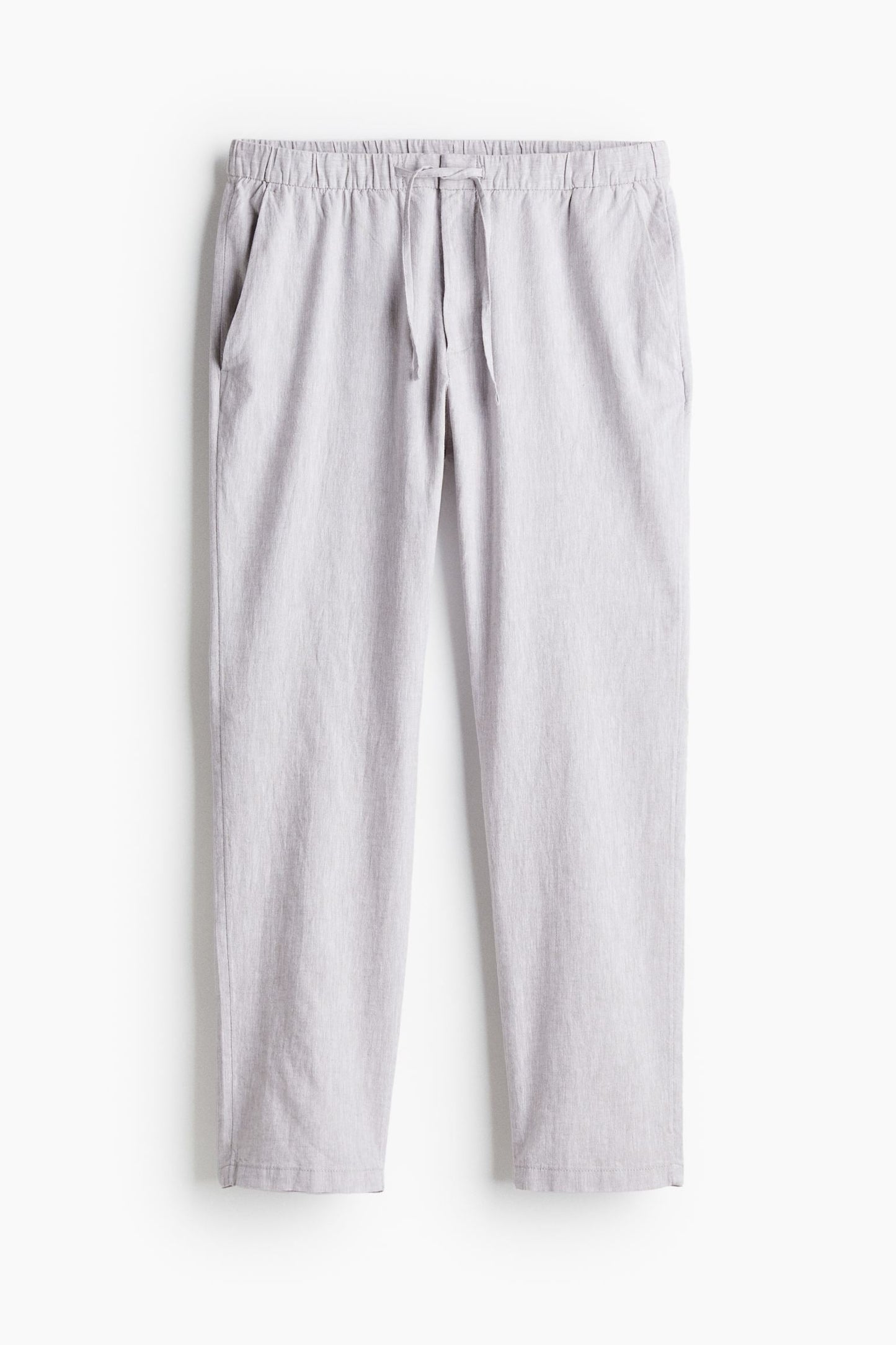 LINEN REGULAR CLASSIC PANTS - LORMIER - 