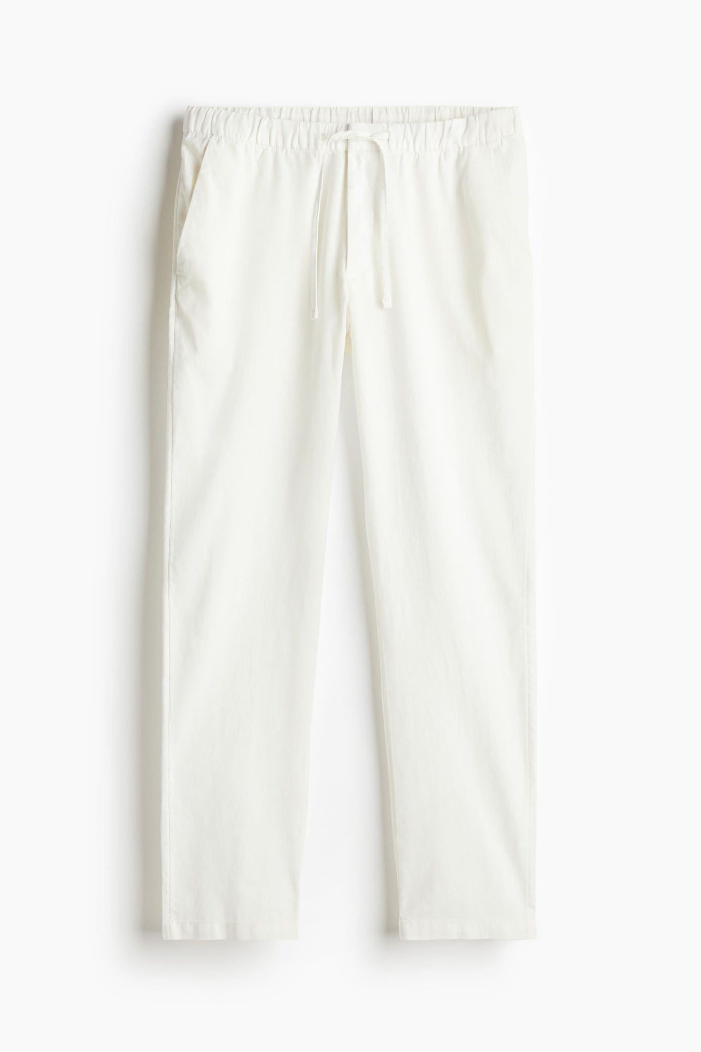LINEN REGULAR CLASSIC PANTS - LORMIER - 