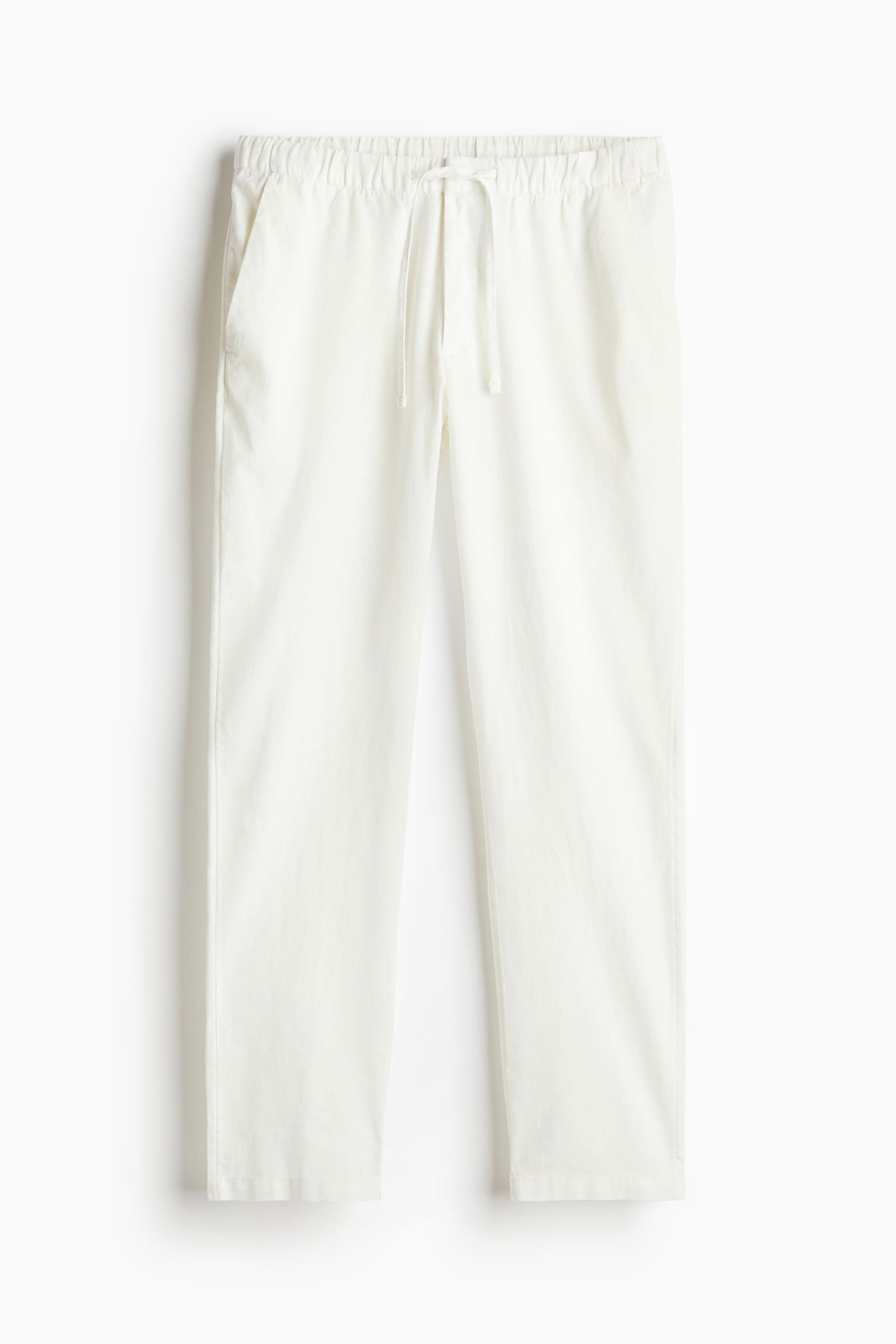 LINEN REGULAR CLASSIC PANTS - LORMIER - 
