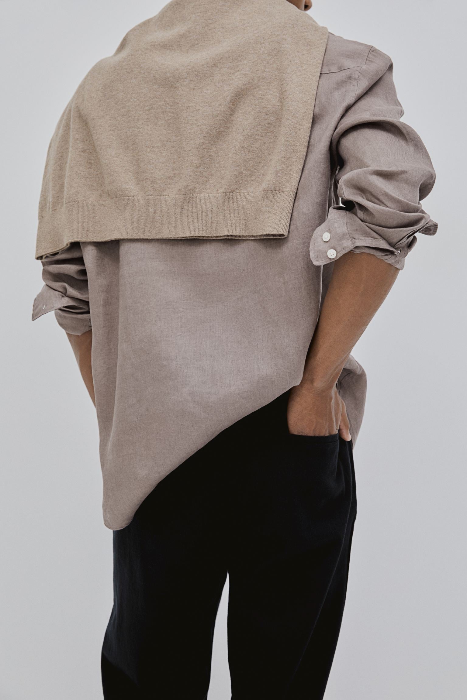 LINEN REGULAR CLASSIC PANTS - LORMIER - 