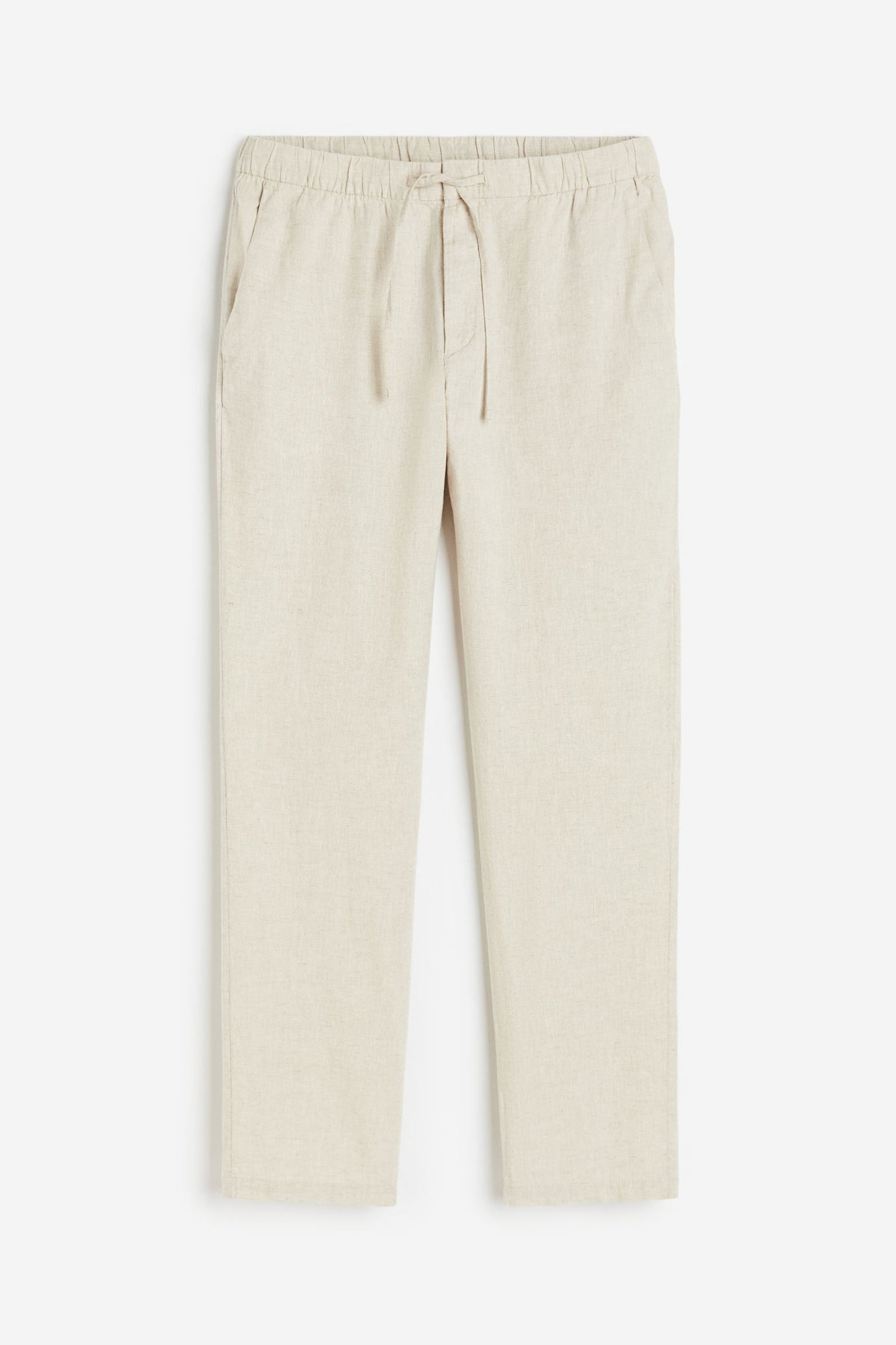 LINEN REGULAR CLASSIC PANTS - LORMIER - 