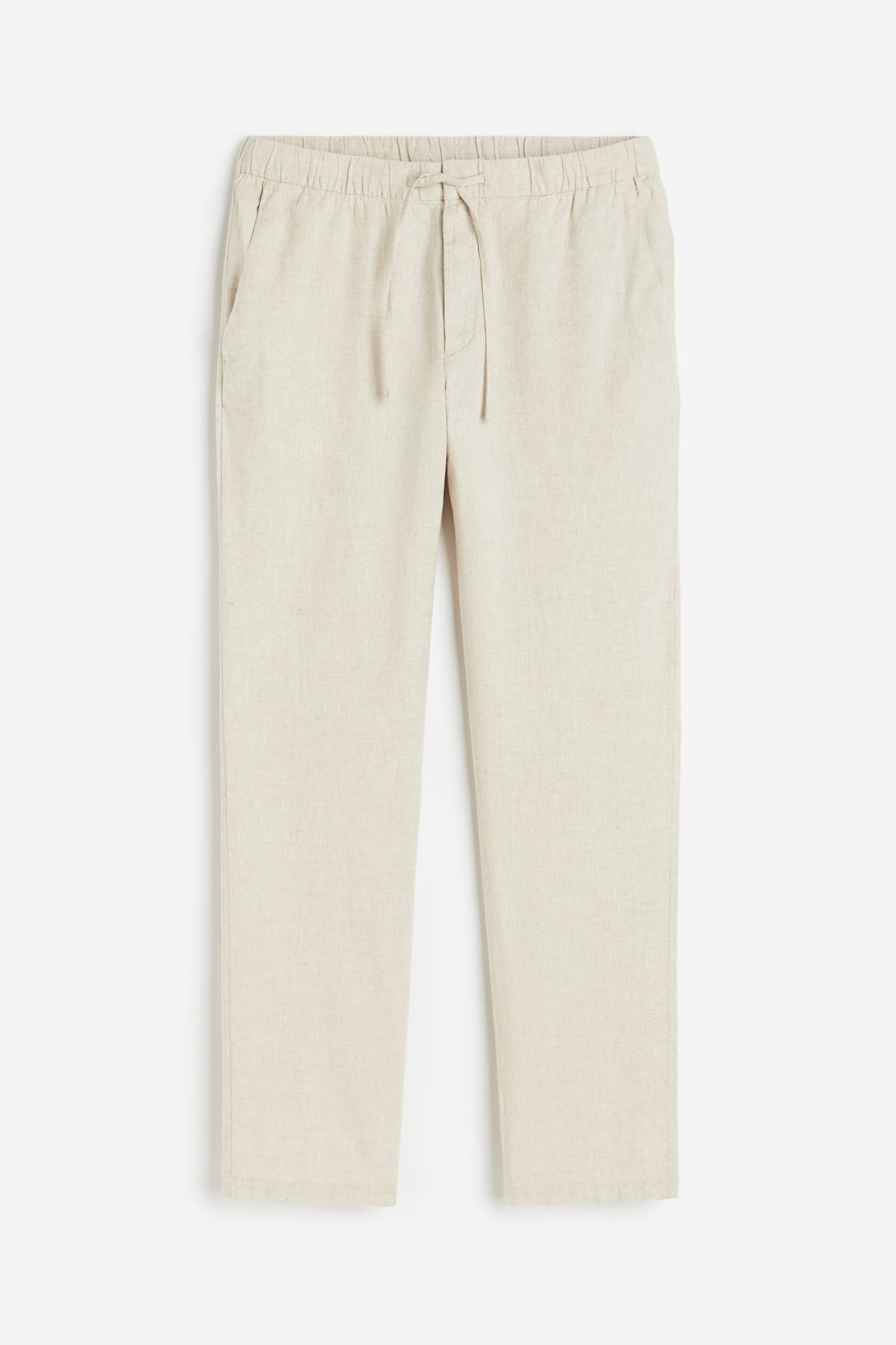LINEN REGULAR CLASSIC PANTS - LORMIER - 
