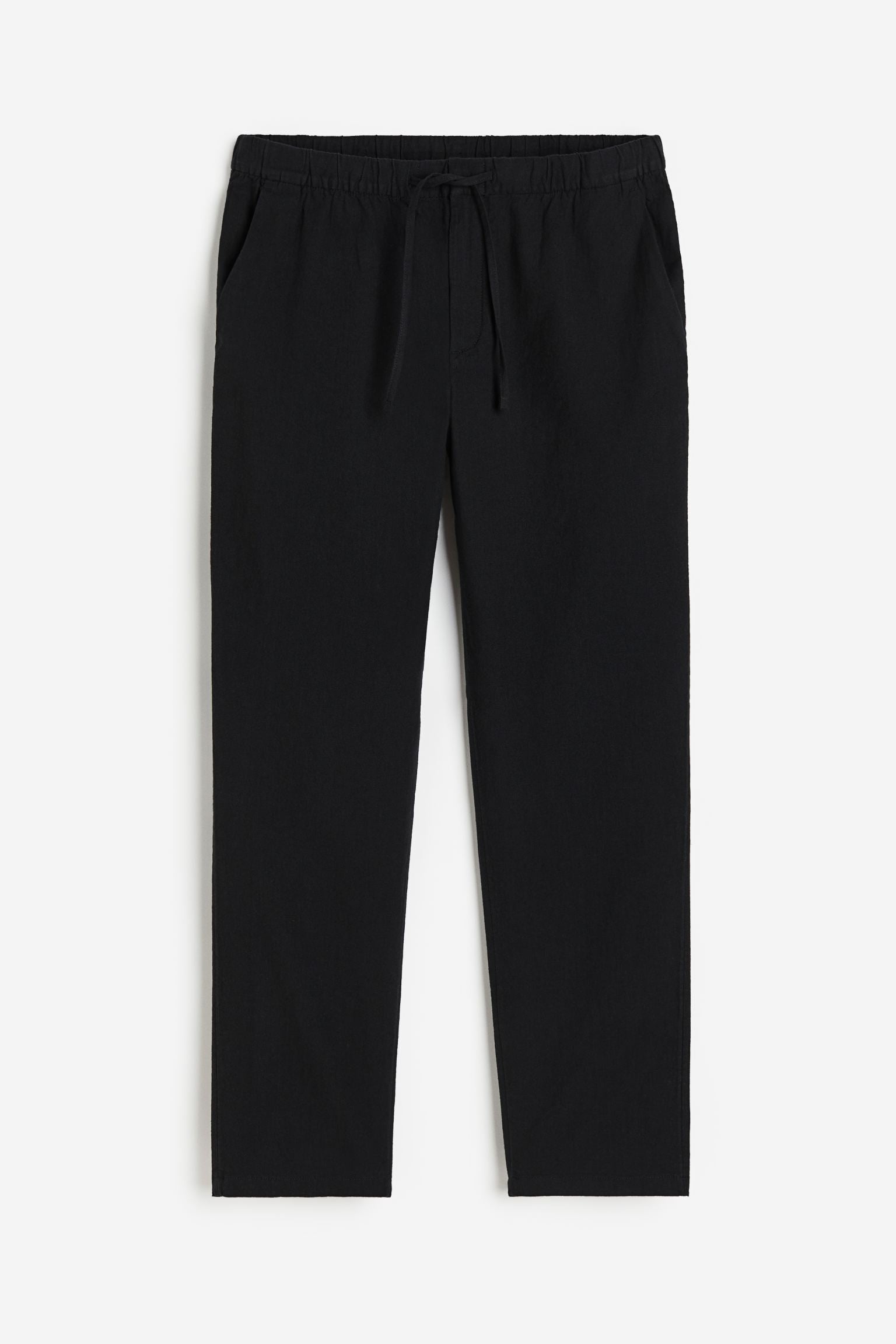 LINEN REGULAR CLASSIC PANTS - LORMIER - 