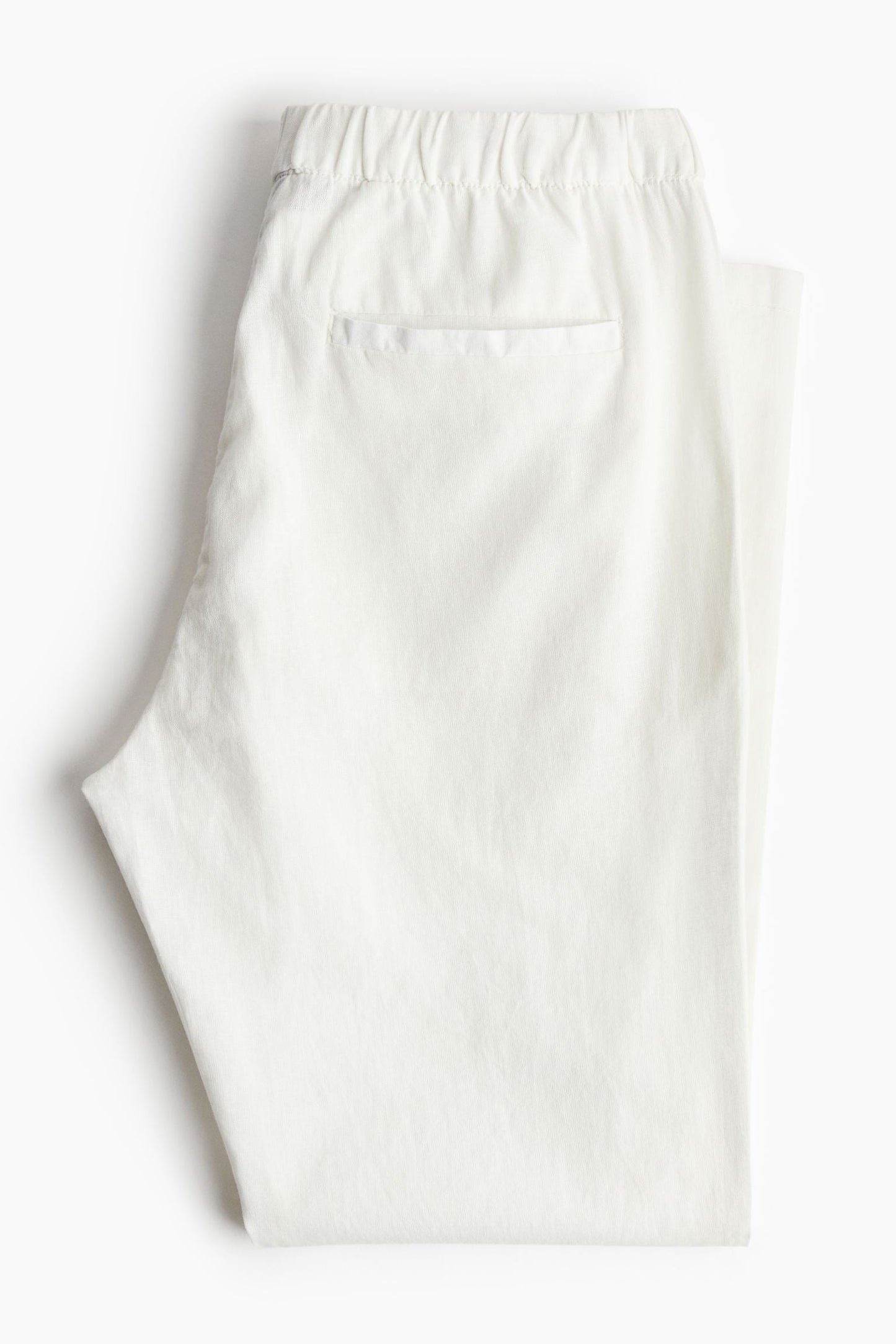 LINEN REGULAR CLASSIC PANTS - LORMIER - 