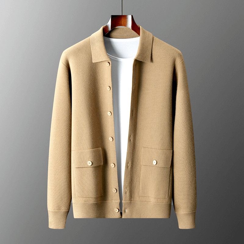 LORMIER CASHMERE JACKET - LORMIER - 